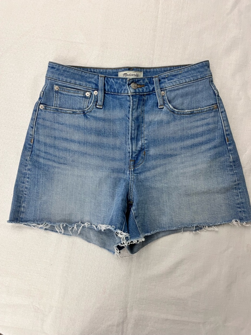 Madewell Light Blue Denim Jean Shorts